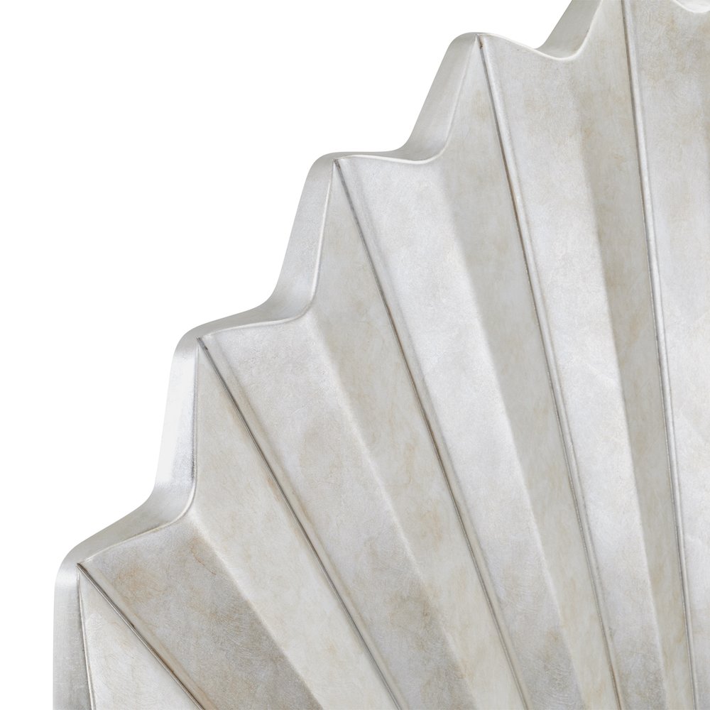Fantosini King Fan Bed - Silver Leaf