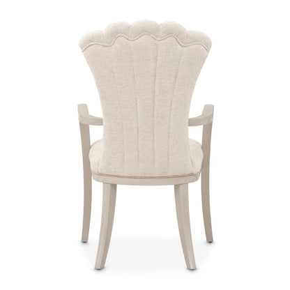Fantosini Dining Arm Chair, Set of 2 - Silver Mist