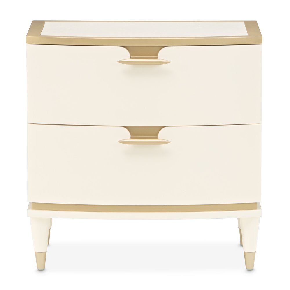 La Terrazza Nightstand - Creamy Pearl