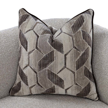 West Kensington Loveseat - Buff/Medium Espresso