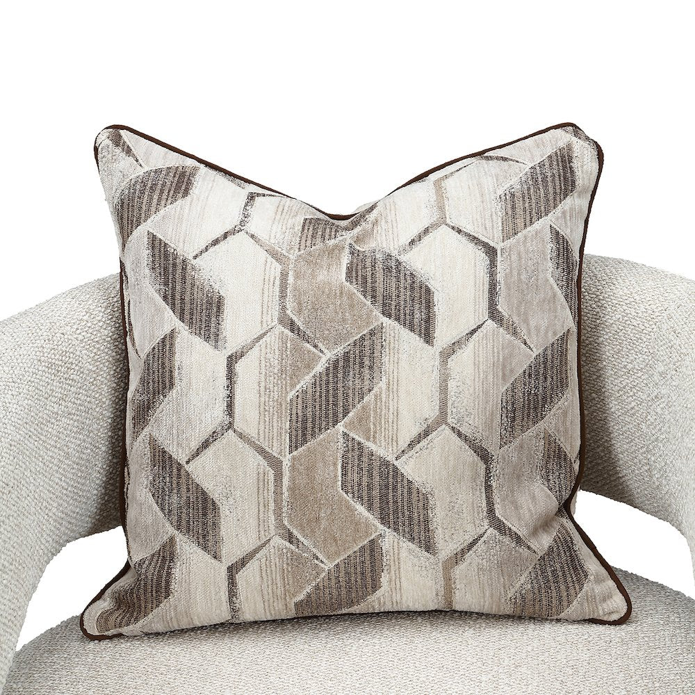 West Kensington Accent Chair - Buff/Medium Espresso