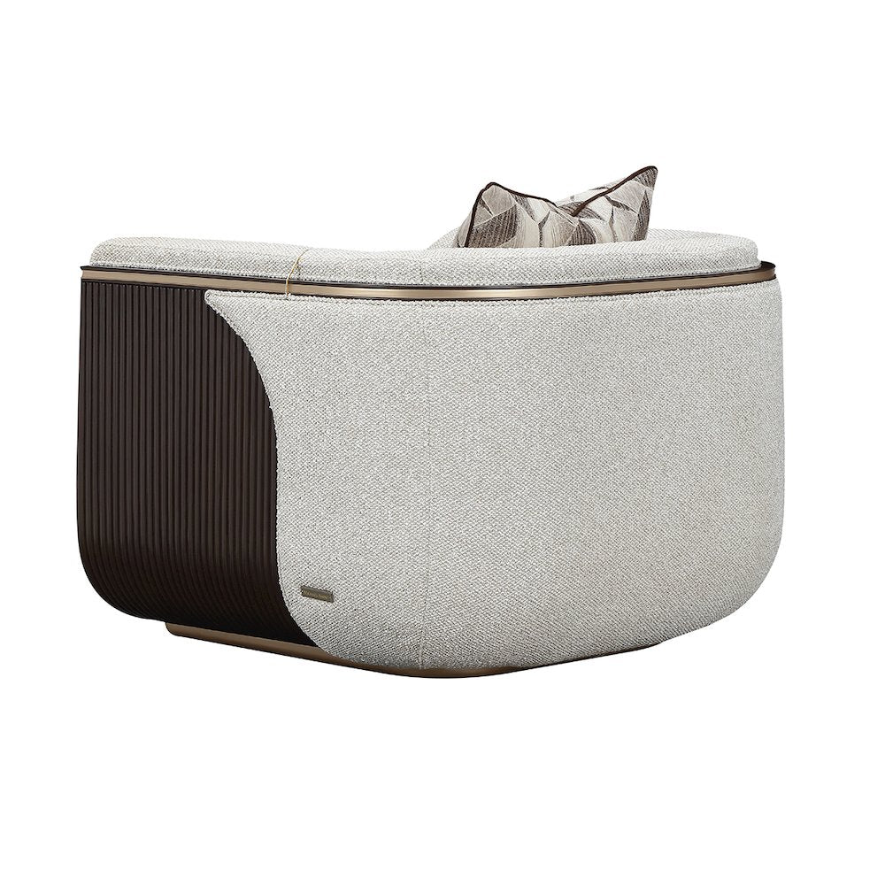 West Kensington Matching Chair - Buff/Medium Espresso
