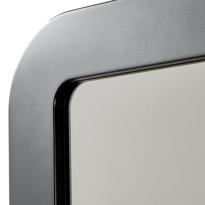 Lisbon Wall Mirror - Silken Matte Black
