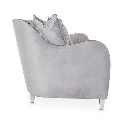 Roxbury Park Velvet Sofa - Steel/Slate