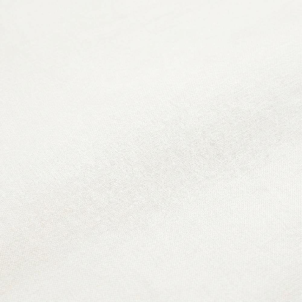 Upholstered Eastern King Bed in Cream with Polyester Fabric and Woven Finish