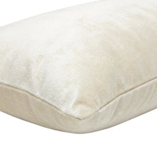 The Smith 13"x24" Oblong Chenille Pillow, Set of 2 - Cream