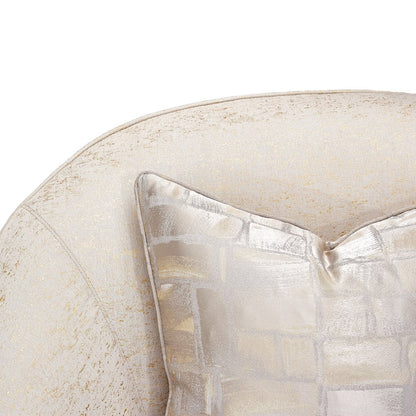 La Rachelle Swivel Chair - Gold Rush/Champagne