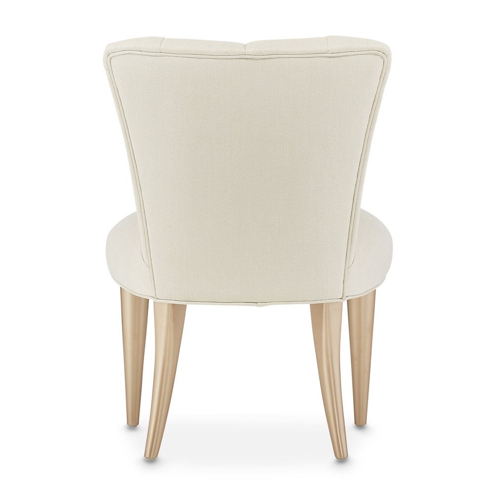La Rachelle Vanity Chair - Icicle/Champagne