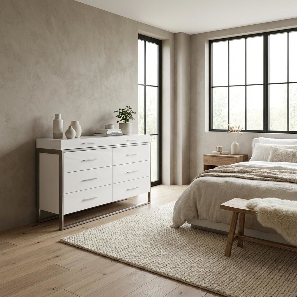 Marquee Dresser - Cloud White