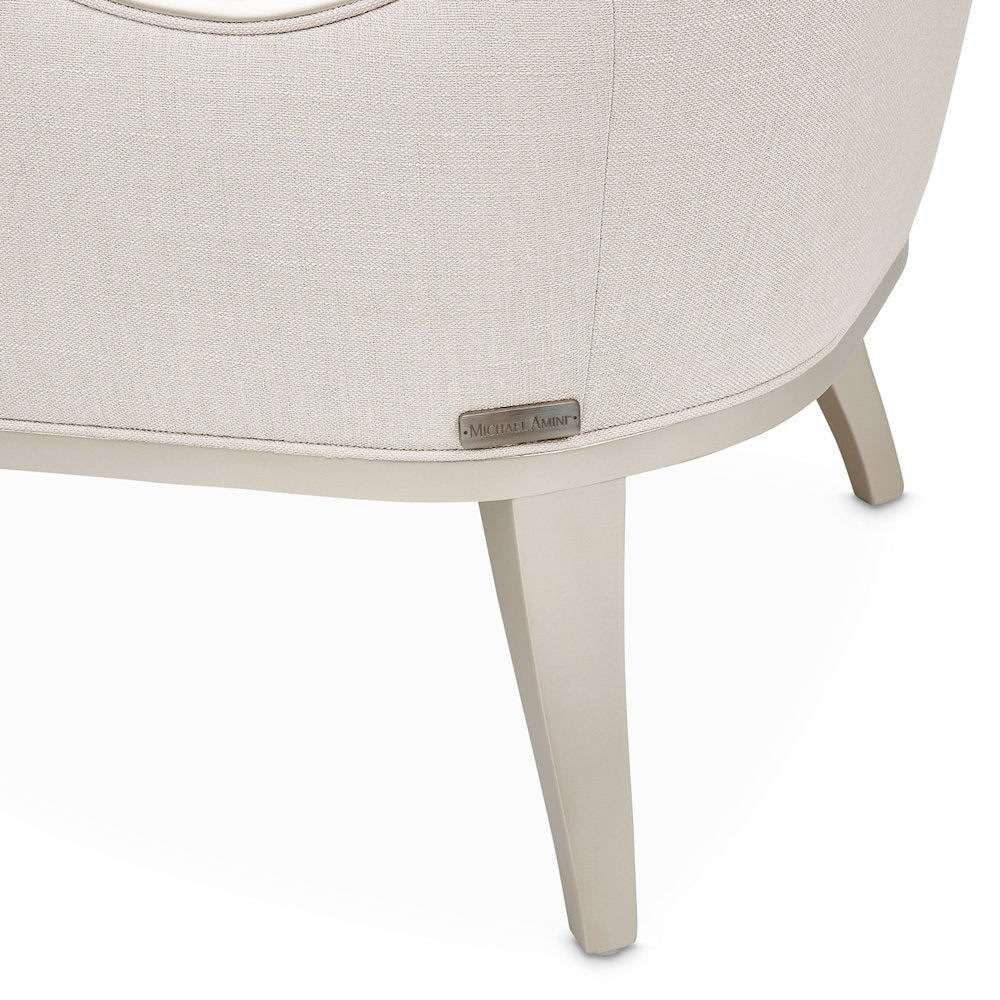 Villa Cherie Accent Chair - Pearl/Caramel