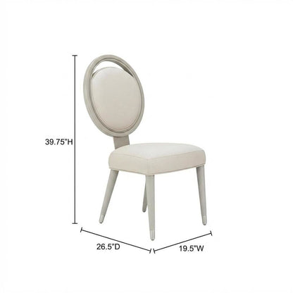 Eclipse Dining Side Chair - Moonlight Gray Set of 2