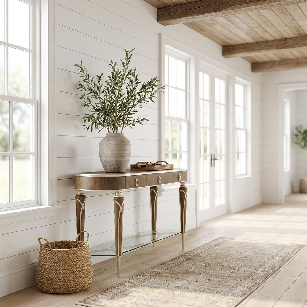 Villa Cherie Console Table - Hazelnut