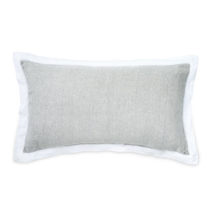 Atina 7-Piece King Linen Duvet Set - Gray