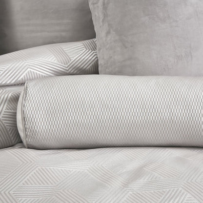 Nouveau 10-Piece King Duvet Set - Dove