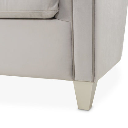 Roxbury Park Velvet Loveseat - Steel/Slate