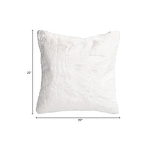 Hopps 20" Faux-Fur Throw Pillow, Set of 2 - Cloud