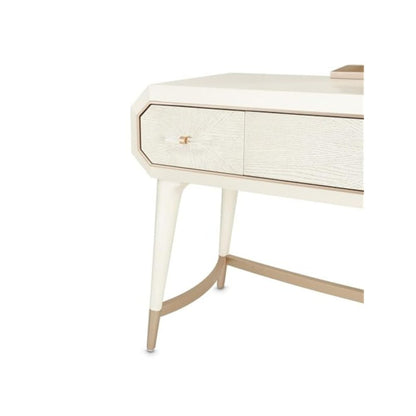 La Rachelle Vanity with Mirror - Champagne