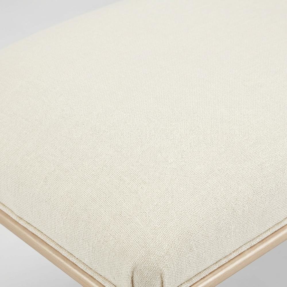 La Rachelle Bed Bench - Icicle/Champagne