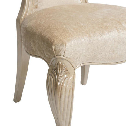 Platine de Royale Dining Side Chair - Champagne Set of 2