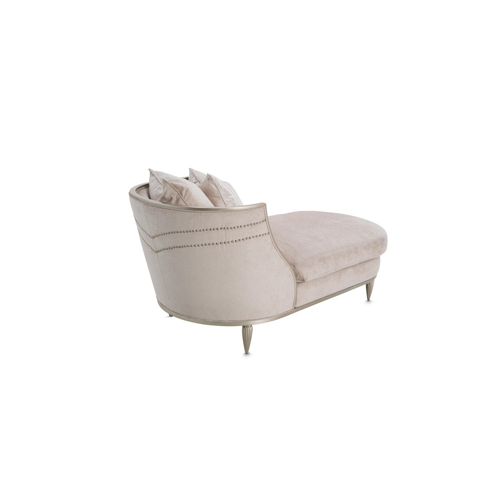 London Place Chaise - Parchment