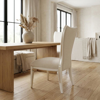 La Marisia Dining Side Chair, Set of 2 - Tranquil/Creamy Pearl