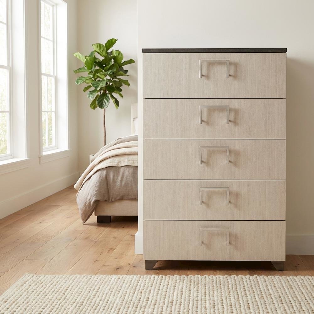 Fantosini 10-Drawer Mule Chest - Silver Mist
