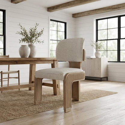 West Kensington Dining Side Chair, Set of 2 - Buff/Sea Salt Caramel