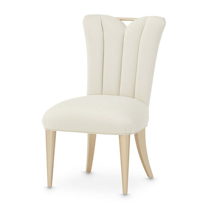 La Rachelle Dining Side Chair - Icicle/Champagne Set of 2