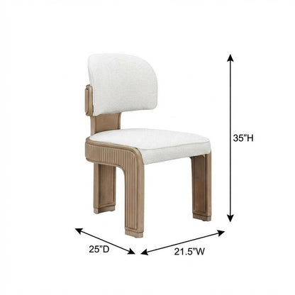 West Kensington Dining Side Chair, Set of 2 - Buff/Sea Salt Caramel