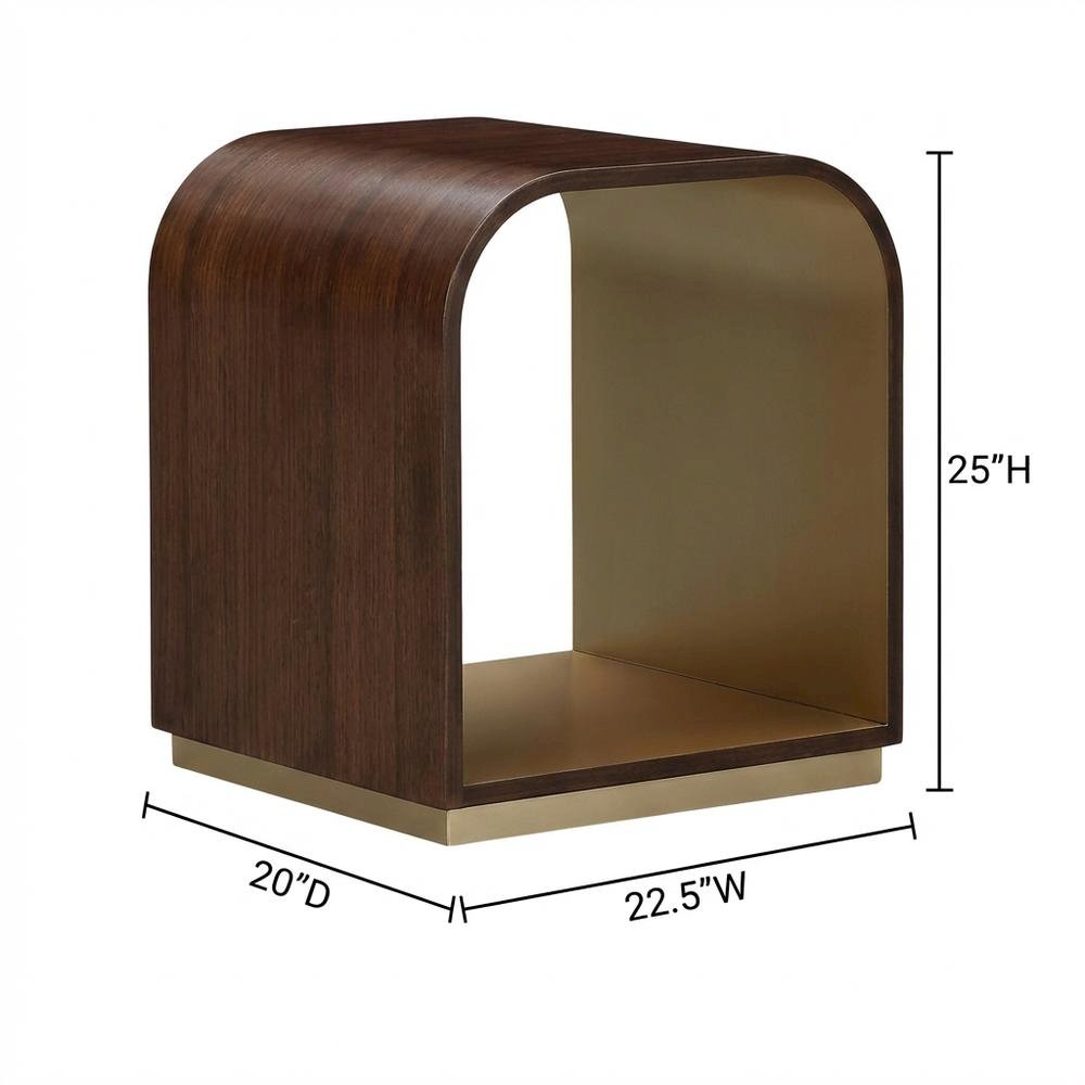 Houston End Table - Walnut