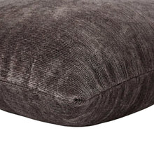 The Smith 20" Square Chenille Pillow, Set of 2 - Graphite