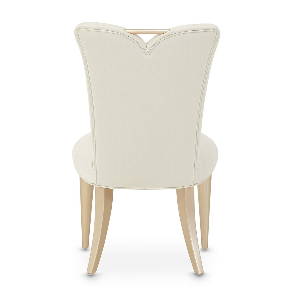 La Rachelle Dining Side Chair - Icicle/Champagne Set of 2