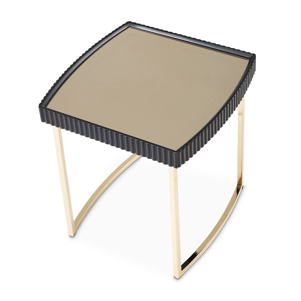 Lisbon Side Table - Silken Matte Black