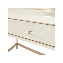 La Rachelle Vanity with Mirror - Champagne