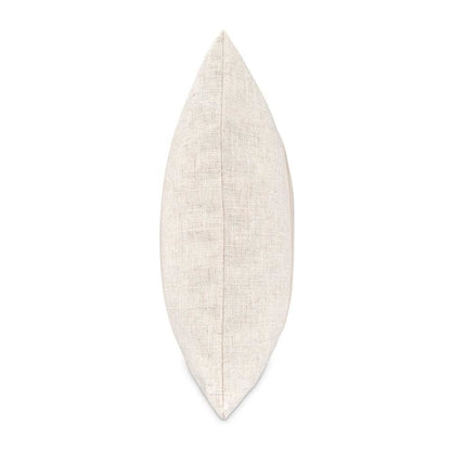 Moonbeam Baldwin 21" Square Pieced Pillow, Set of 2 - Cream