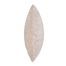 Moonbeam Darling 19" Square Chenille Pillow, Set of 2 - Natural