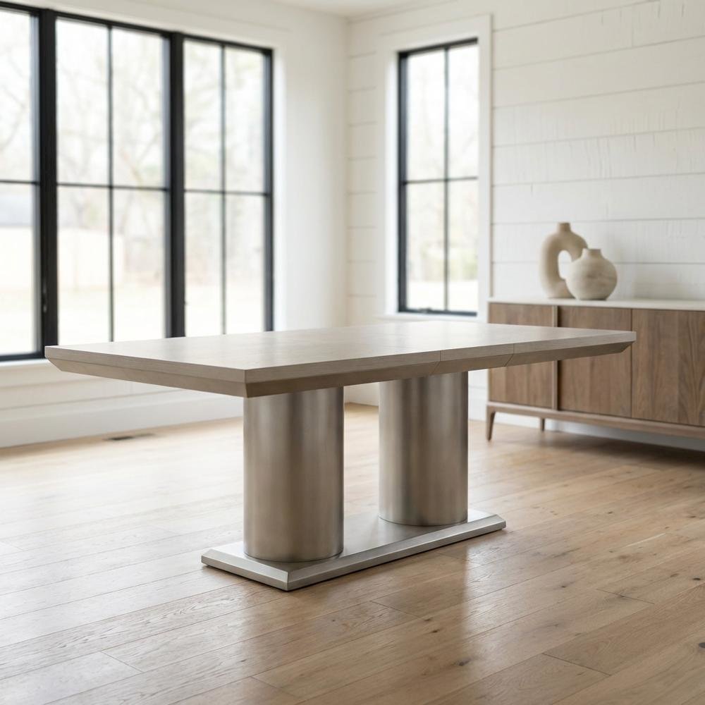 Marin Rectangular Dining Table - Greige