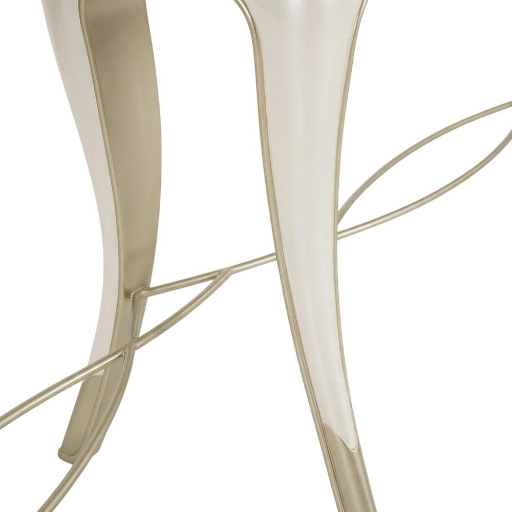 London Place Console Table - Creamy Pearl