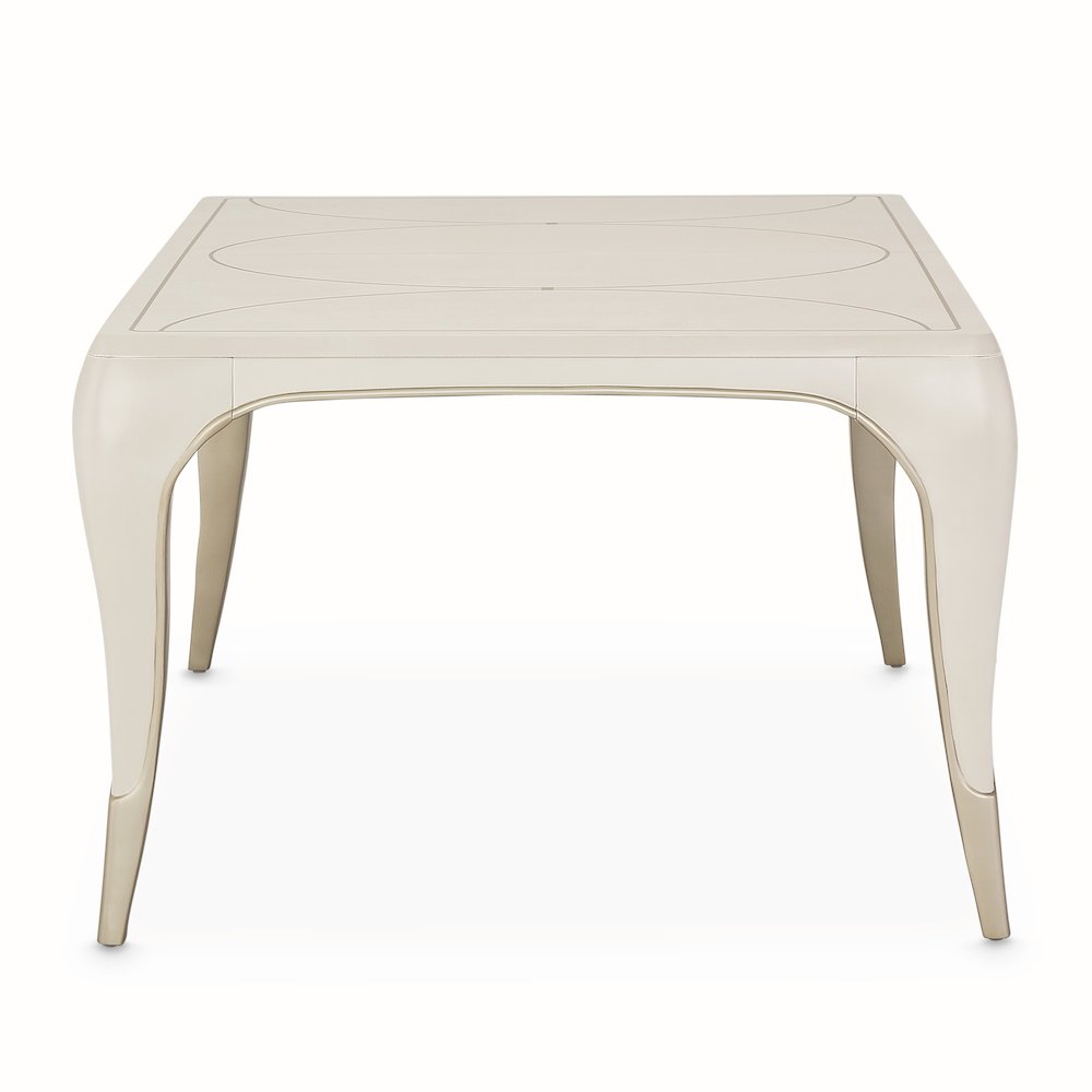 London Place Rectangular Dining Table - Creamy Pearl