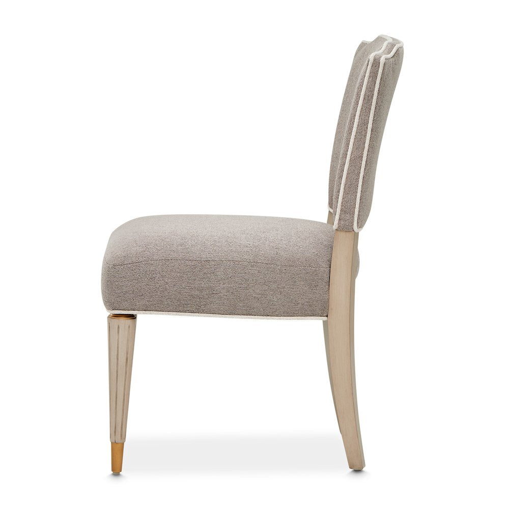 St. Charles Vanity Chair - Dove Gray