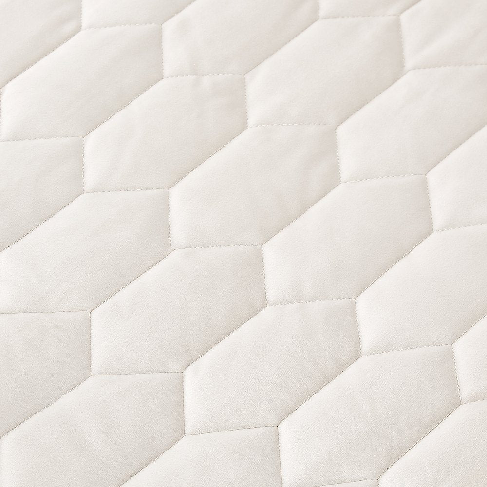 Niagara 4-Piece King Quilt Set - Sand