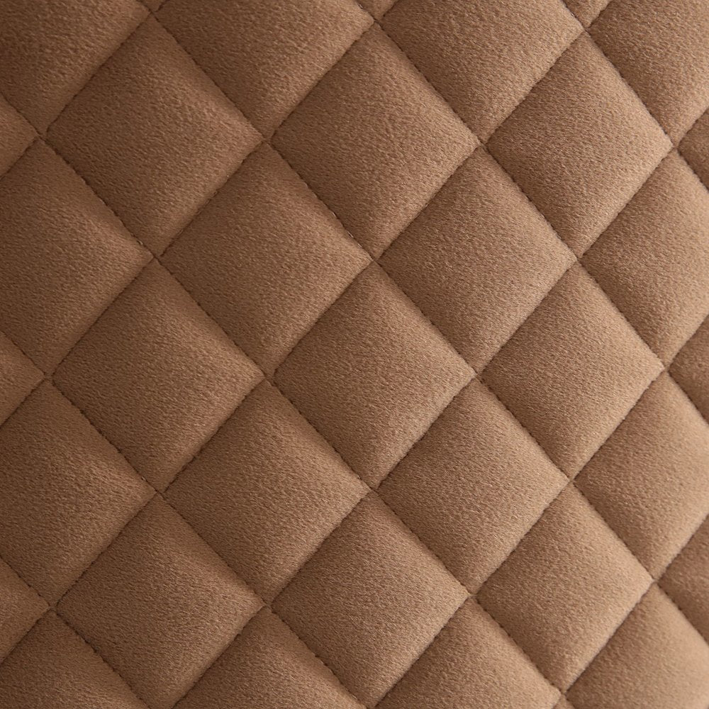 Ariana Velvet Sofa - Caramel/Gold