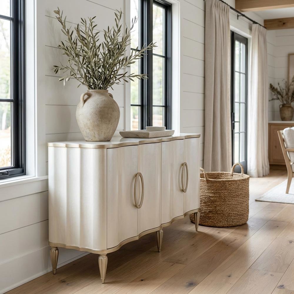 London Place Sideboard - Creamy Pearl