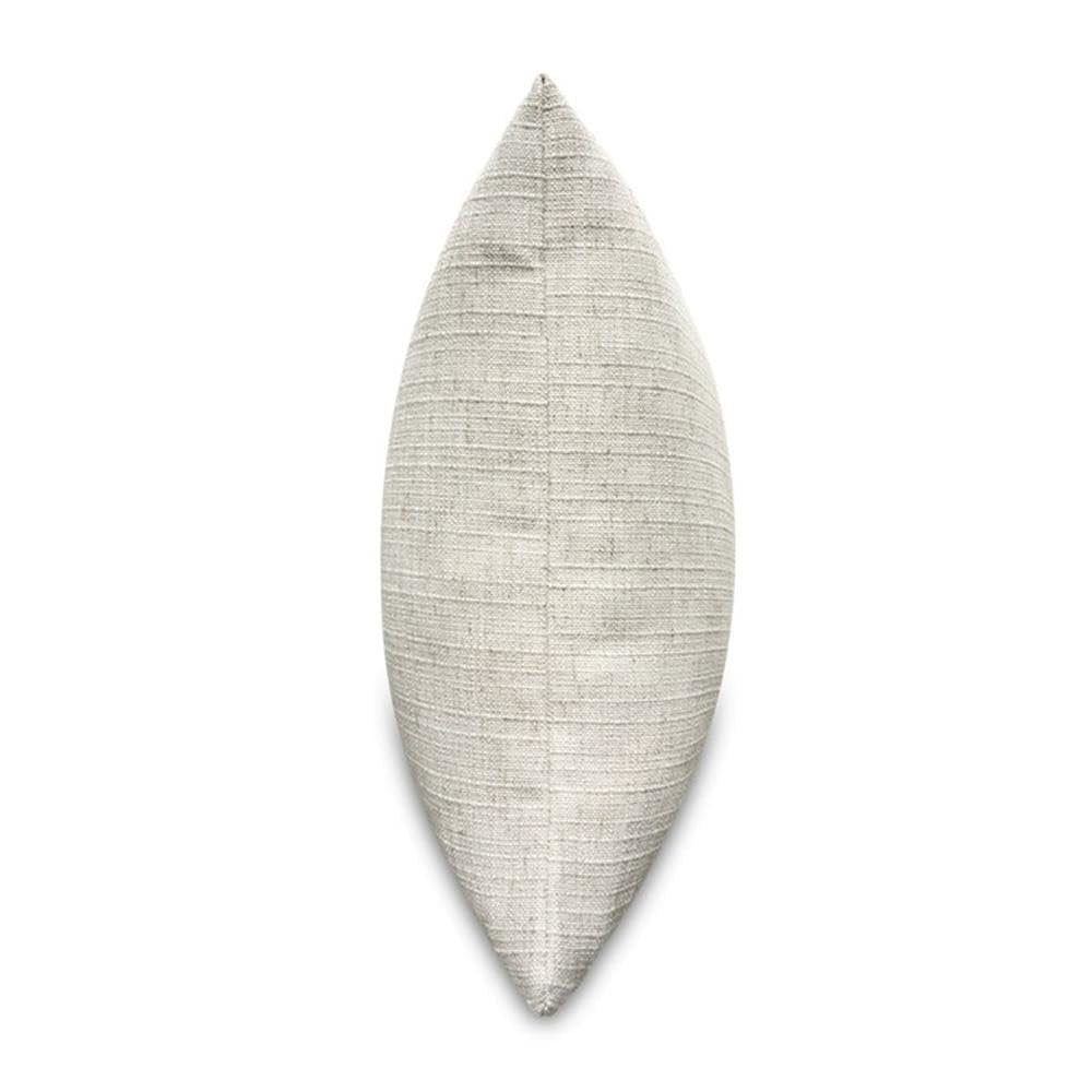 Explorer Antigua 13" x 24" Oblong Pillow, Set of 2 - Natural/Coal Gray