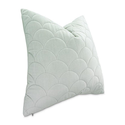 Re-nue Overland 21" Square Velvet Pillow, Set of 2 - Mist