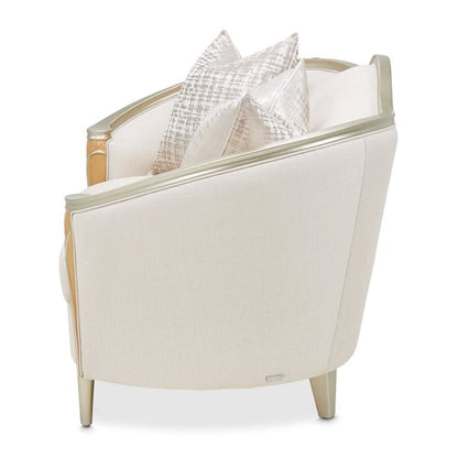 Villa Cherie Loveseat - Pearl/Caramel