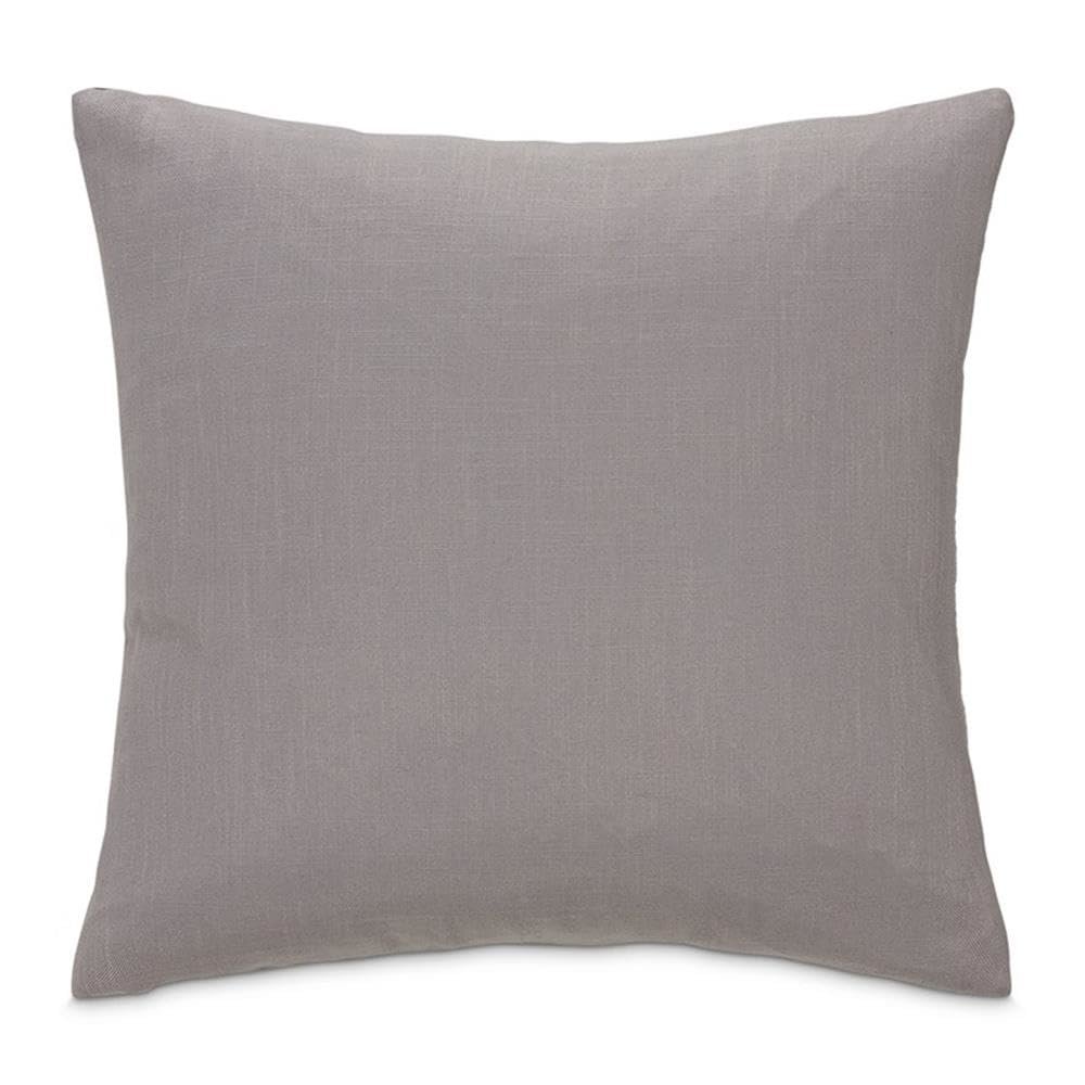 Serenade Knox 21" Pieced Pillow, Set of 2 - Gray/Citrine