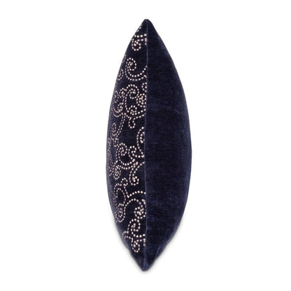 Blue My Mind Darling 19" Square Pillow, Set of 2 - Navy