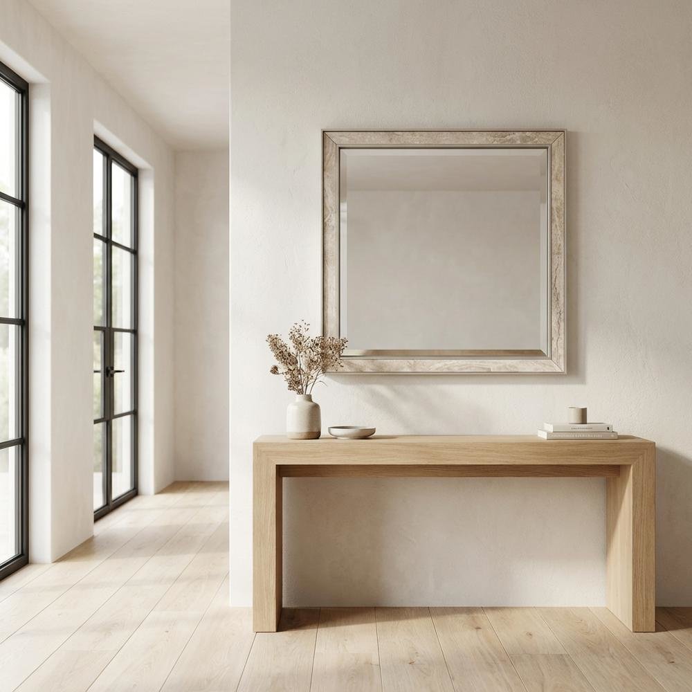 Lotus Bay Mirror - Sand