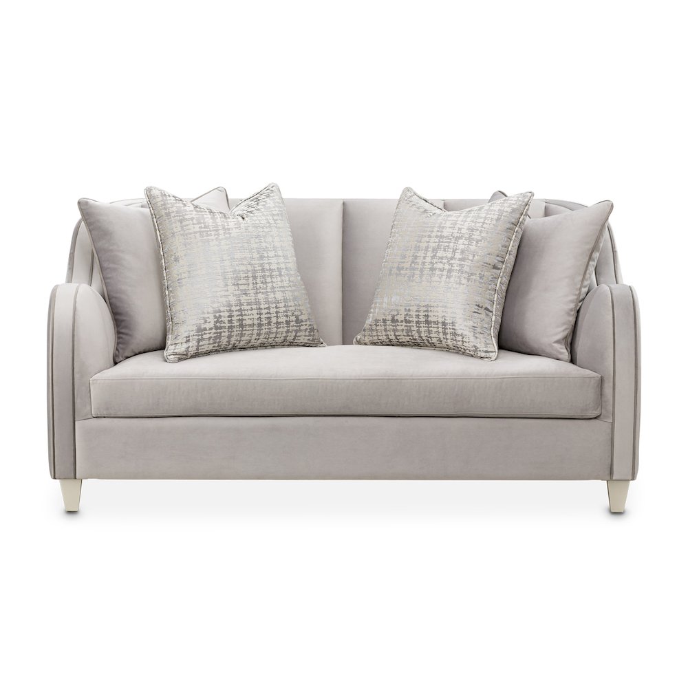 Roxbury Park Velvet Loveseat - Steel/Slate